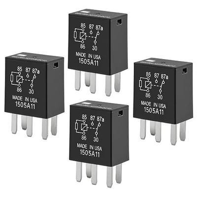4PCS Main Harness 30Amp Relays 5Pins 12V Compatible with 2008+ Sea-Doo GTI GTR GTS GTX RXP RXT Cruise Spark 900 Base 16/19 Sport 18/21 Fuel Pump Relay Replace# 278003828 G8V-RH-1C7T-R-DC12
