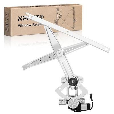 Front Driver Side Power Window Regulator with Motor fit for Ford F250 F350 F450 F550 Super Duty, F650 F750 2000 2001 2002 2003 2004 2005 2006 2007 2008 2009 2010 2011 2012, Excursion 00-05, Left