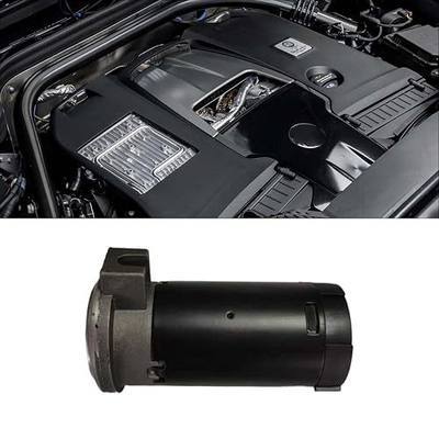 12V 150db Air Horn Compressor, Chromed Car Horn Compressor Kit, Loud Air Pump for Horns, Universal Trumpet Replacement for Most Cars Boats Lorrys Trains Trucks (Black)