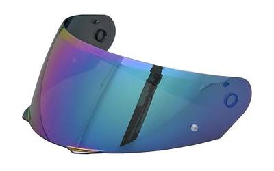 Compatible With HJC i90 Helmet Visor Replacement HJ 33 Shield Tinted Visor Helmet Accessories (Rainbow)