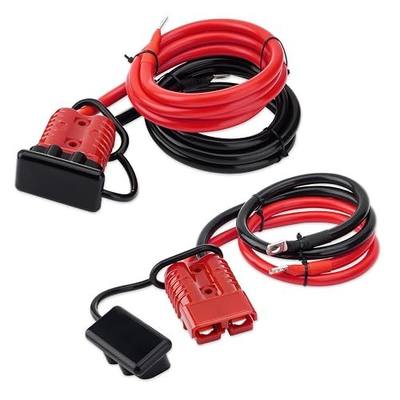 7 FT Quick Disconnect Winch Power Cable, 4 Gauge 4 AWG Copper Wiring | Heavy Duty Quick Disconnect Cables