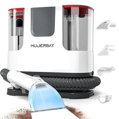Upholstery Carpet Cleaner, MUJERBAY® 12Kpa Portable Spot and Stain Cleaner,