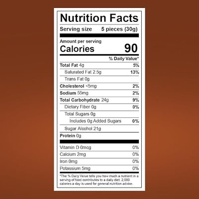 Werther's Original Hard Sugar Free Caramel Candy, Individually Wrapped Healthy Sweet Caramel Bites for Guilt-Free Pleasure, Melts in Your Mouth in a Satisfying Creamy Way, 1lb