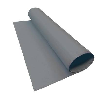 LotusFoam EVA Foam Sheet 3mm – 44"x 85" Craft Foam for Cosplay, Costumes & DIY, High Density 130 kg/m3, Heat Shapeable, Paintable, 35 Colors (Grey) - Grey