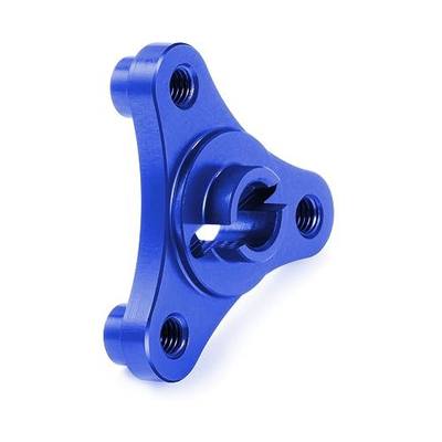 Aluminum Alloy 7075 Slipper Clutch Eliminator, Blue | Compatible with Tra-xxas E-Maxx E-Revo Summit T-Maxx 3.3 Revo 3.3 1/10, RC Car, Upgrade Parts