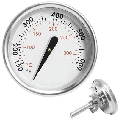 60540 7581 67031 Grill Lid Thermometer for Weber Charcoal, Spirit, Q Grill, Temperature Gauge for Spirit I & II 200 and 300 Series, Weber 22" Kettles, Q 120/220/300/320, Traveler Portable Gas Grill