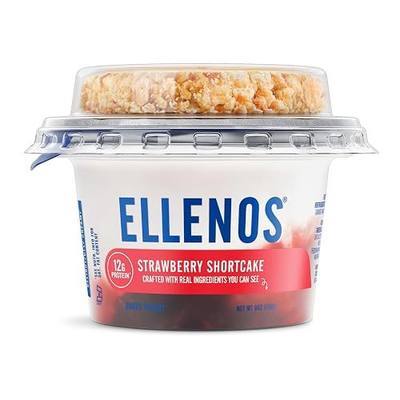 Ellenos Yogurt, Strawberry Shortcake, 6 oz