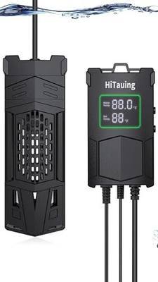 HiTauing Aquarium Heater, Upgrade AP01 300W/500W/800W/1000W Fish Tank Heater with Intelligent IC Chip Controller-Fast Heating, Precise Temperature Control for Saltwater and Freshwater