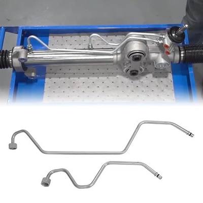 Rack Pinion Transfer Lines Hard lines on Rack | Replacement for 15254059 15254058 for 2008-2014 Tahoe Suburban Avalanche