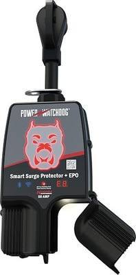 Power Watchdog PWD50EPOW Smart RV Surge Protector, 50A, WiFi, IP65 | Patented WiFi & Bluetooth connectivity monitors voltage, amperage & wattage.