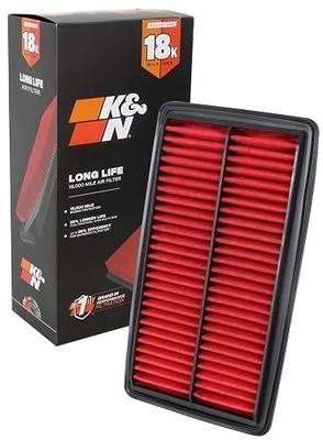 K&N Engine Air Filter: Long Life 18,000 Mile Replacement Air Filter: Compatible with 2016-2026 Honda/Acura V6 (Odyssey, Passport, Pilot, Ridgeline, MDX), KNA-5041
