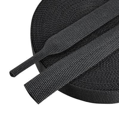 50% Ratio Heat Shrink Automotive Wire Loom 1/2inch-18feet | Shrinkable Braided Sleeving Fabric Shrink Tubing Wear-Resistant Woven Wire Sheathing for Automotive Wire Harness Wrap