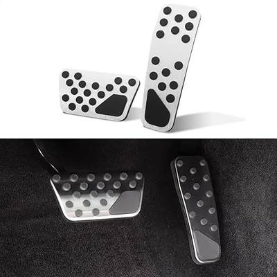 Foot Brake Gas Pedal Cover Compatible for Dodge Charger SXT Accessories 2011-2024, Compatible for Dodge Challenger Accessories Pedal Cover 2009-2023 for Chrysler 300C Pedal 2009-2019