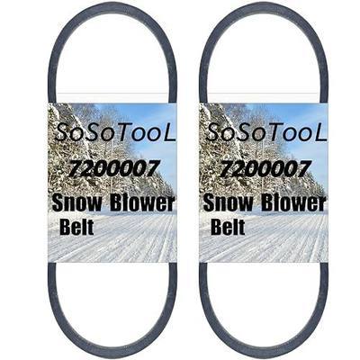 2 Pack 7200007 V-Belt Drive Compatible Ariens snowblowers 932105 and 932506 (1/2" X 35")