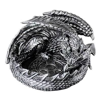Elegant Dragon Dice Holder Tower - Perfect Dragon Gifts for Men, DND DICE Jail,DND Gifts for Men, 5.12 inches