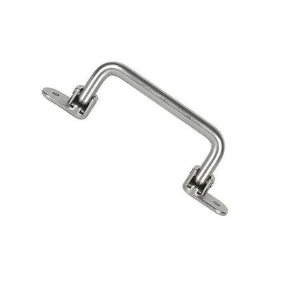 304 Stainless Steel Folding Pull Handle 90 Degrees Folding Door Pull,Cabinet Pull Handle Toolbox Handle (Total Length 6.2 ")