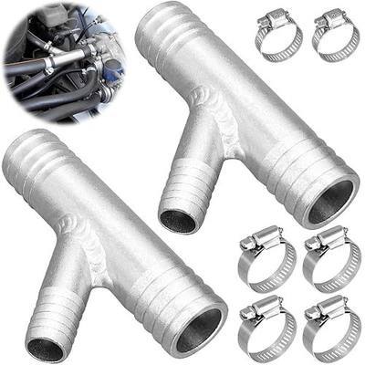 ForoGore GRT A Pair 1" to 5/8 CAB Heater Y Fitting UTV SXS RZR CAN AM Polaris