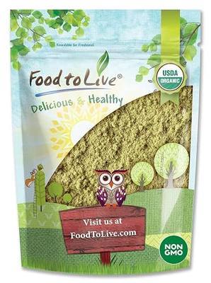 Food to Live - Organic Fennel Seed Powder, 6 Ounces – Aromatic & Versatile Flavor. Pure & Non-GMO. Rich in Vitamins & Fiber. Ground Spices. Kosher