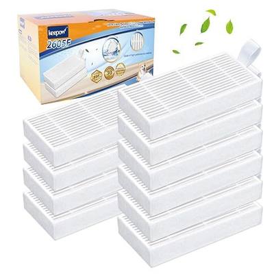 KEEPOW 10 Pack HEPA Filters Replacement Compatible with ILIFE V3s V3s pro | V5 V5s V5s Pro V5s Pro 2 V5s Plus Robot Vacuum Cleaner