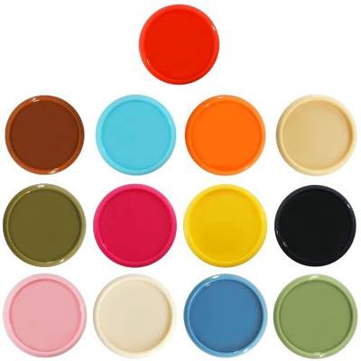 100PCS Planner Discs for Discbound Notebook Accessories(Mixed) | 1.1"/28 mm Plastic Binder Rings Bright Arc Expansion Disc Rings For Planners Supplies
