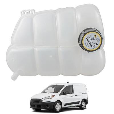 Engine Coolant Reservoir Tank with Cap Fit for Ford Escape 13-20 | Compatible with 2013-2016 Ford Escape, 2013-2018 Ford Focus, 2014-2020 Ford Transit Connect, Replaces 603-278 CV6Z8A080C