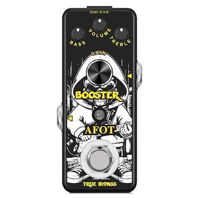Mini Booster Guitar Effect Pedal,True Gain Booster,Micro Clean Boost Pedal for Electric Guitar Pure Clean Mini Booster Pedals Mini Size True Bypass