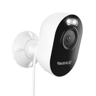 REOLINK Lumus Pro 4K Outdoor Security Camera, Plug-in Power WiFi Camera | Color Night Vision Spotlight, 2.4/5GHz WiFi 6, No Subscription Local Storage, Smart Detection, Two-Way Talk, 24/7 Recording