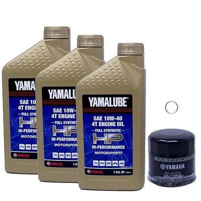 Edwards Full Synthetic Oil Change Kit fits 2022-2025 Yamaha YZF-R7 Motorcycle