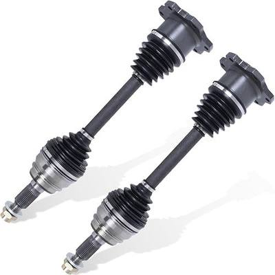 KUIPERAUTO Front CV Axle Shaft Assembly Pair 2pcs 22789359 Compatible for Chevy Silverado 1500 Tahoe Suburban 07-20 Compatible for GMC Sierra 1500 Yukon 07-20 Left and Right CV Joint Shaft Assembly