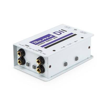 Bolanle D2 Premium Passive Stereo DI Box, 2 Channel Direct Box with -15dB Pad, Ground Lift & Polarity Switch, XLR Thru Output for Guitar, Bass, Keyboard, Live Stage, Church PA System
