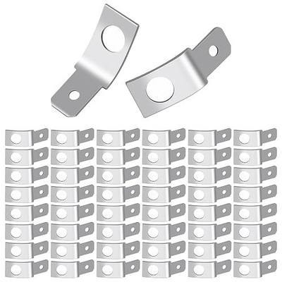 Quick Disconnect Spade Connectors, 1/4" Male Tab, MingQiEven | 50-pack quick disconnect spade connectors, non-insulated, 1/4" male tab, 10-stud ring crimp, for copper wiring & electrical
