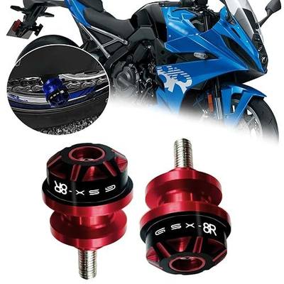 FOR GSX-8R GSX8R GSX 8R 2026 CNC Aluminum Alloy 8MM Swingarm Spools Slider Stand Screw gsx-8r 2023-2026 Motorcycle Accessories (Red)