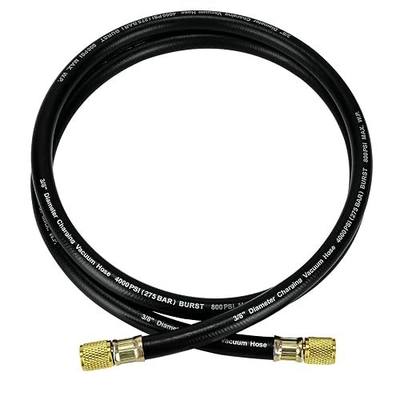 Upgrade 15660 3/8" Heavy Duty HVAC Vacuum Hose, Dual 3/8" SAE Fittings, 5FT | 600 PSI Working Pressure 3000 PSI Burst Pressure, Compatible with Most Refrigeration & Air Conditioning Equipment