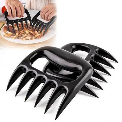 Meat Shredder Claws, Pulled Pork Claws for Meat Shredding, Chicken Shredder Tool Barbecue Accessories Gift for Men, Pack of 2