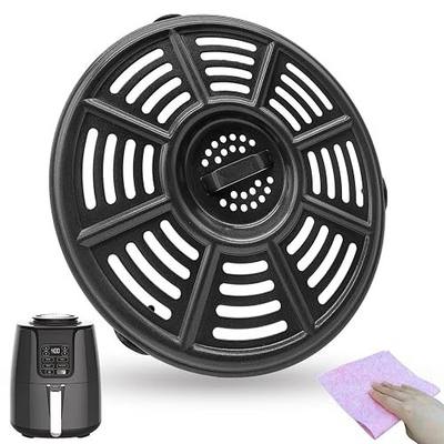 5.5QT Air Fryer Crisping Plate for Ninja AF161 Max XL 5.5QT air fryers, Upgraded Air Fryer Grill Pan Crisper Plate Tray Insert Grate Grid Shelf for Ninja Air Fryer, Nonstick, Dishwasher Safe
