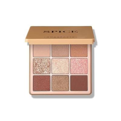 Anastasia Beverly Hills Mini Eyeshadow Palette - High-Pigment Travel-Size Artistry Palette featuring Portable Luminous Metallics and Warm Neutrals