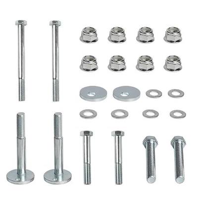 Front Control Arms Cam Bolts & Hardware Kit Compatible with 2002-2009 Dodge Ram 1500 2500 3500 Front Control Arm Camber Adjust Bolt Repair Kit