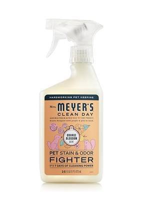Mrs. MEYER'S CLEAN DAY Pet Stain & Odor Fighter, Orange Blossom Scent, 16oz