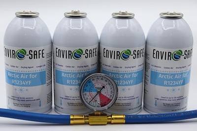 Arctic Air for R1234yf Systems with Charging Gauge, 4 cans