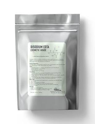 Disodium EDTA Powder Cosmetic Grade 8 Oz / 226 Grams - Organic Chelating Agent for Industrial, Cosmetic & Laboratory - Edta Chelation Stabilizes Formulations & Enhances Performance