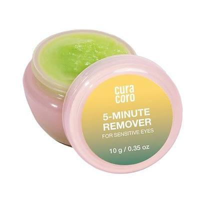 CURACORO Cream Lash Remover 15g Low Irritation, Sensitive Skin, Melon | Dissolves Powerful Eyelash Extension Glue