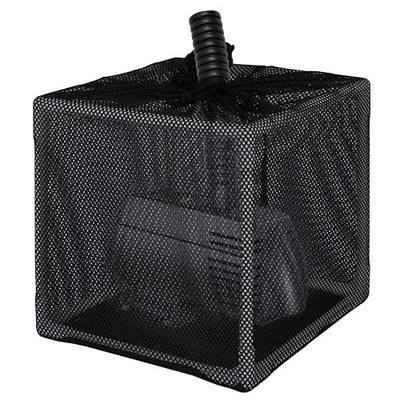 Pond Filter Box, Anti-Clogging Pond Filters for Outdoor Ponds Nylon Media Mesh Water Pump Cover Barrier Bag with Drawstring, Pond Pump Filter Bag (10 Inch)