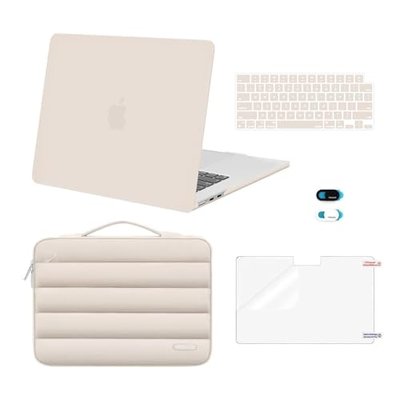 MOSISO Compatible with MacBook Air 15 inch Case M5 2026 M4 M3 M2 2025-2023