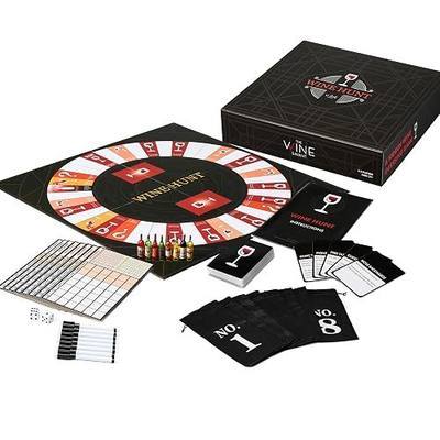 WineHunt - an Interactive Blind Tasting Game, Rely On Tastes & Smell to Learn How to Taste Wine Just Like a Sommelier - Fun Wine Lover Gift, Connoisseur, Boardgame, Play Game for Friends & Family