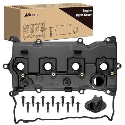Nilight Engine Valve Cover for Nissan Altima 2014 2015 2016 2017, Rogue 2014-2016, Murano 2016, Pathfinder 2014, Valve Cover for QX60 Hybrid 2014 2015 2016 2017, 2.5L #132643KY0A (Bolts Included)
