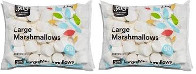 365 by Whole Foods Market, Large Marshmallows, 10 Ounce (Pack of 2)