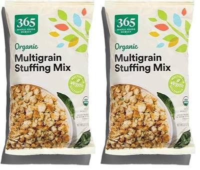 365 by Whole Foods Market, Stuffing Mixmultigrain Vegan Organic, 10 Ounce (Pack of 2)