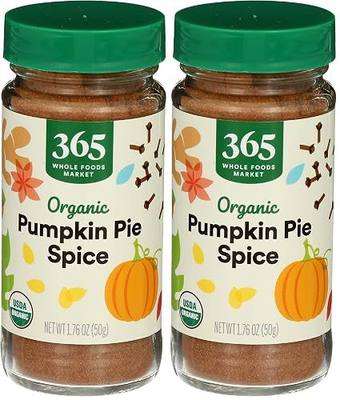 365 by Whole Foods Market, Spice Pumpkin Pie Organic, 1.76 Ounce (Pack of 2)