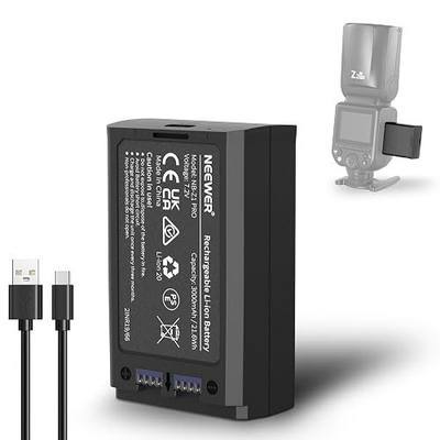 Neewer 7.2V/3000mAh Replacement Li ion Battery for Flash Speedlite, Lithium Battery Pack for Z3R-C Z3-S Z3-N,Z2PRO-C Z2PRO-S Z2PRO-N, Z2-C Z2-S Z2-N, Z880-C Z880-S Q120 Flash Speedlite, NB-Z1 PRO