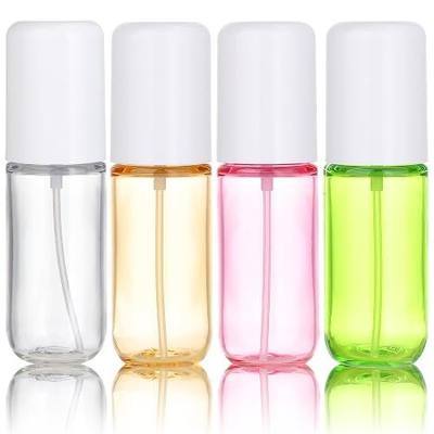 Small Spray Bottles 4 Pack1.35oz Fine Mist TSA Travel Size Toiletries Spray | 40ml Empty Mini Spray Bottles Refillable Plastic Travel Bottle Set for Hair, Face Toner, Plants, Cleaning
